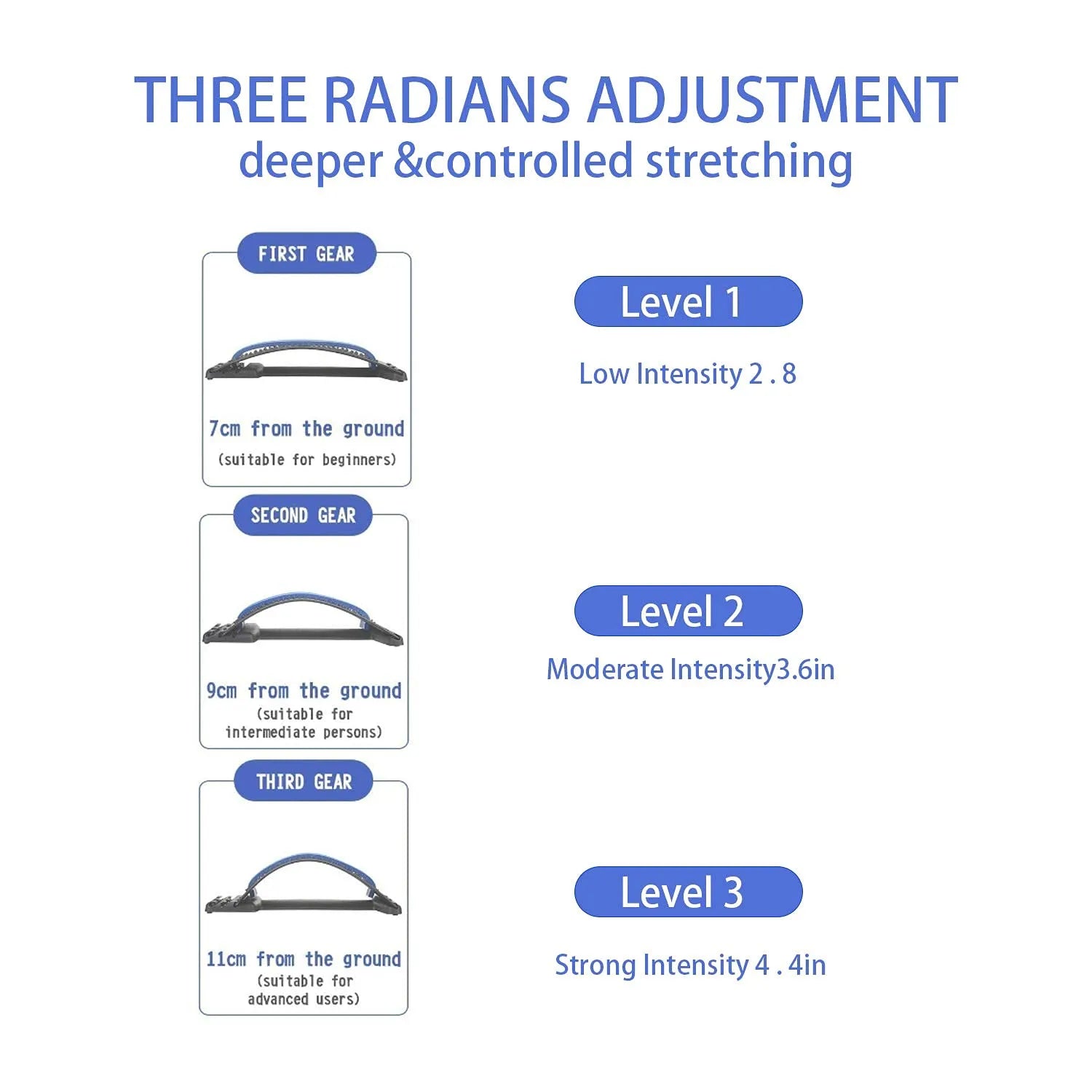 Fitness Lumbar Support Back Stretcher