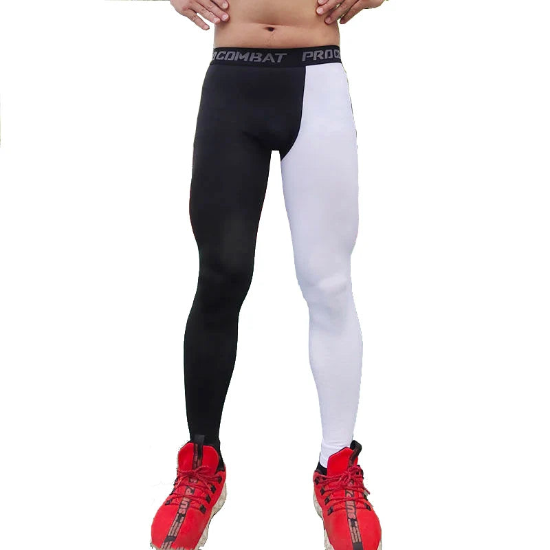 Men Compression Running Tight Leggings