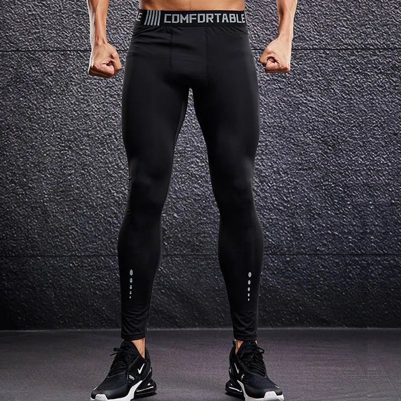 Men Compression Running Tight Leggings