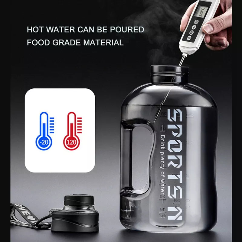 Fitness Workout Large Water Bottle